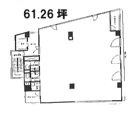 横浜KMHビル6F 間取り図