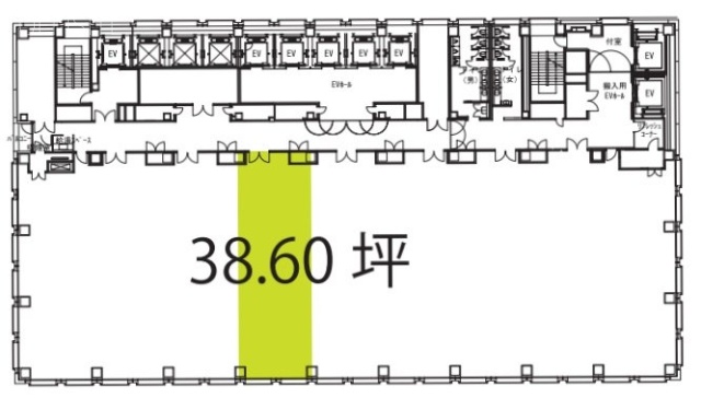 TOC有明イーストタワーE6 間取り図