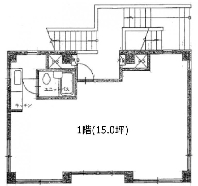高松ビル1F 間取り図