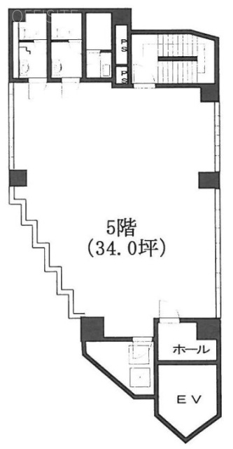 チガー南青山5F 間取り図