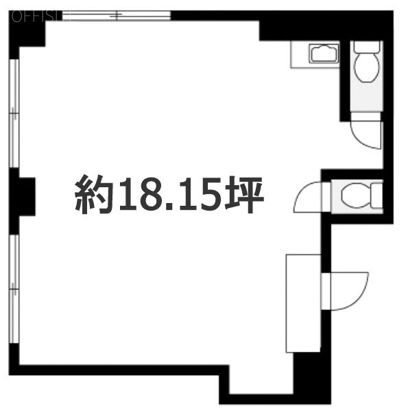 エミールシティビル4F 間取り図