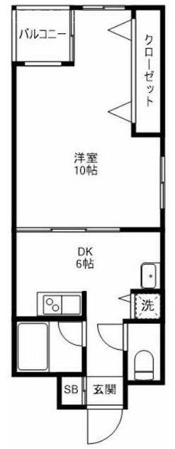 fマンション210 間取り図