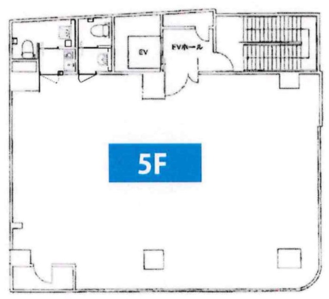 新宿KGビル5F 間取り図