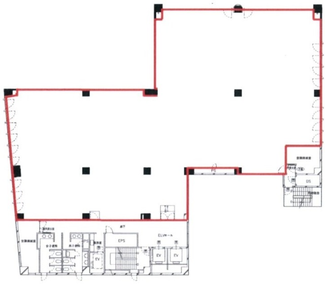 八丁堀ビル2F 間取り図