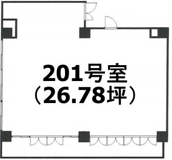 スカイヒルズ楢原201 間取り図