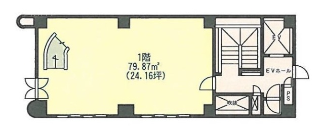 Rei東日本橋ビル1F 間取り図