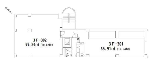 SK四谷第二ビル301 間取り図
