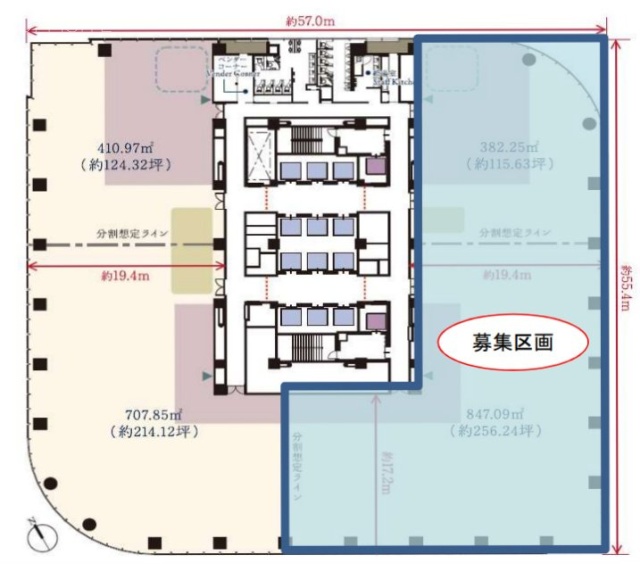 ワテラスタワー2 間取り図