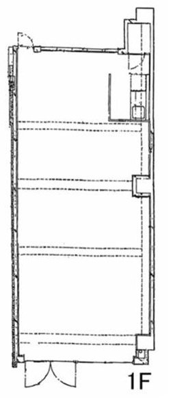 つるまきハウスビル1F 間取り図