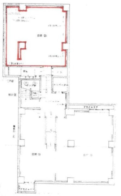 西新宿オークB1F 間取り図