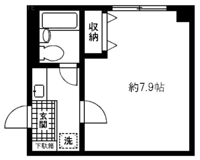 橘ビル305 間取り図