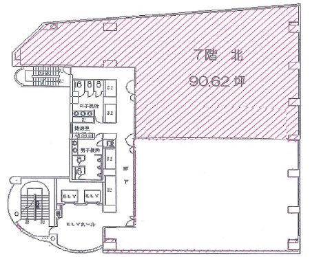 ヒューリック新宿御苑ビル北 間取り図