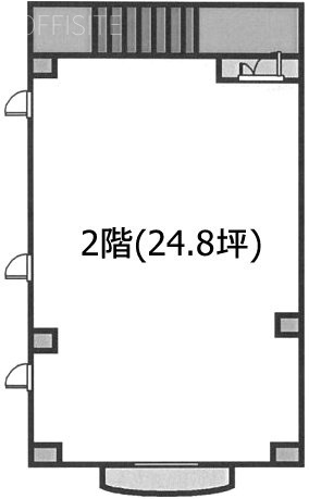 中島ビル2F 間取り図