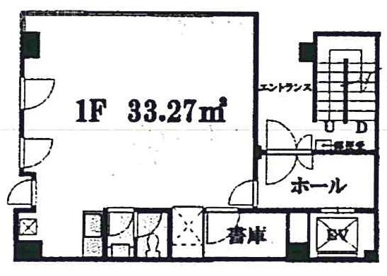 森芳第2ビル1F 間取り図