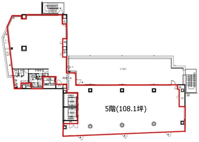 Primegate高田馬場5F 間取り図