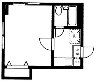 橘ビル303 間取り図