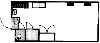 代々木村田マンション608 間取り図