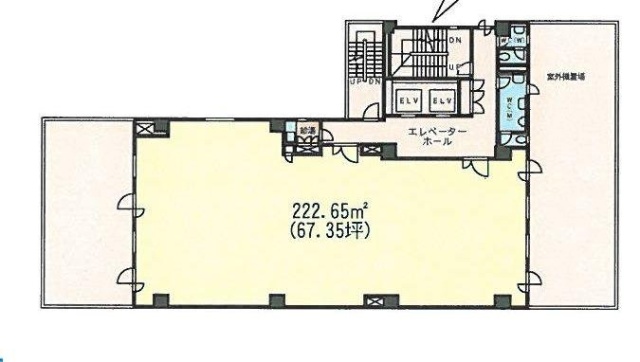 オーキッドプレイス人形町三丁目6F 間取り図