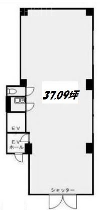 光工芸社ビル1F 間取り図