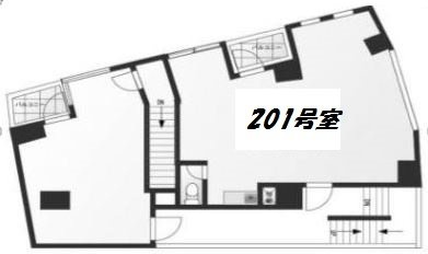 ペンシルベニアビル201 間取り図