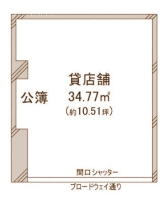 中野ブロードウェイ2F 間取り図