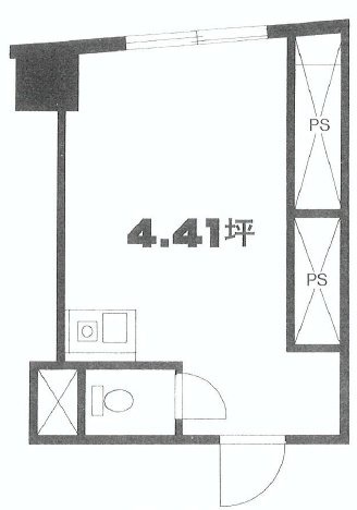 GSプラザ新宿505 間取り図