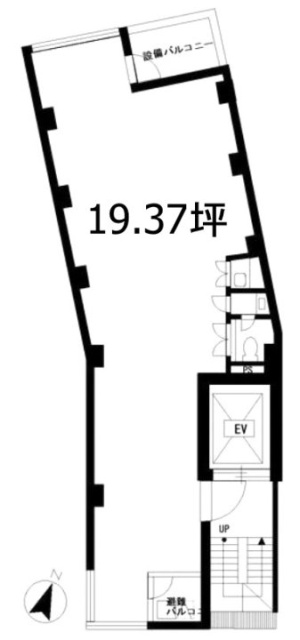 表参道TWビル7F 間取り図