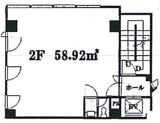 森芳第2ビル2F 間取り図