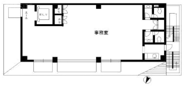 AB赤坂ビル401 間取り図