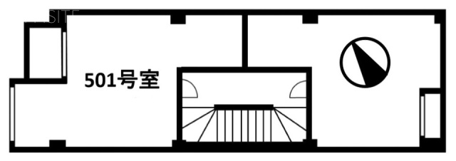 第5日東ビル501 間取り図