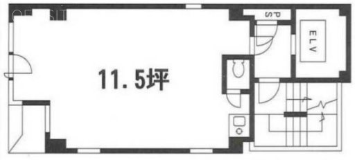 キカワダビル4F 間取り図