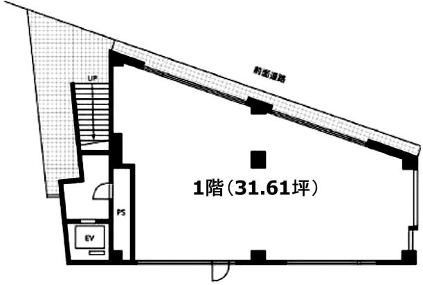 Ridge松濤1F 間取り図