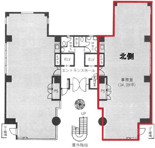 内神田TKビル北 間取り図