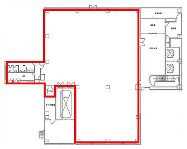 JEI浜松町ビル1F 間取り図