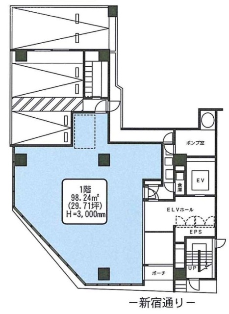 麹町スクエアプラザ1F 間取り図