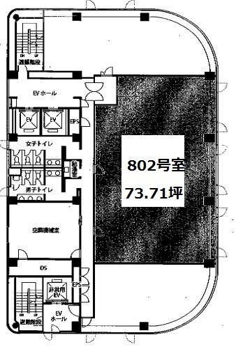 スイングビル802 間取り図