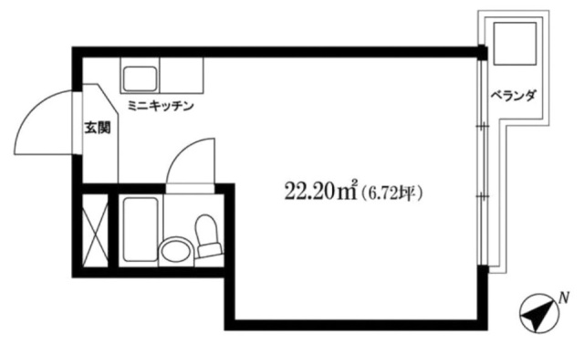 サン・エルサ406 間取り図