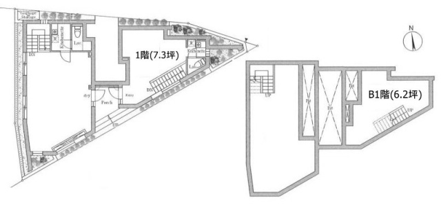 トリエールEBISU102 間取り図