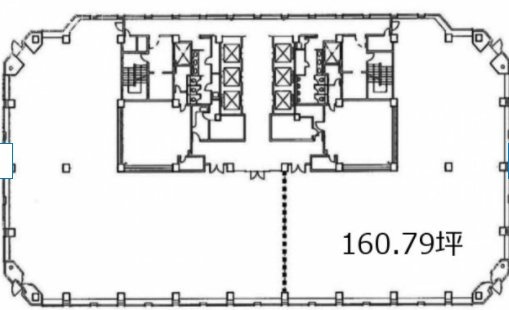 大森ベルポートE館8F 間取り図