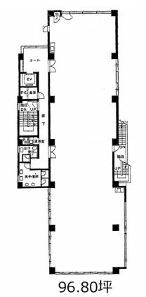 山崎第1ビル3F 間取り図