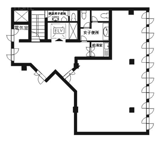 麻布台日ノ樹ビル4F 間取り図