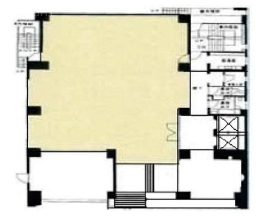 日本橋TCビル1F 間取り図