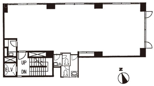 富田屋ビル4F 間取り図