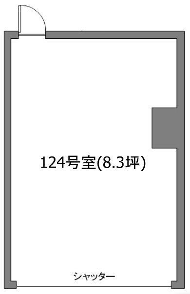 久我山ロータリーマンション124 間取り図