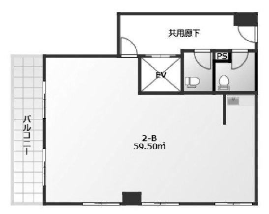 メトロAIビルB 間取り図