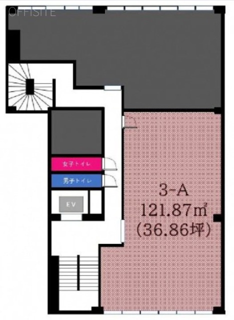 千葉銀座ビルA 間取り図