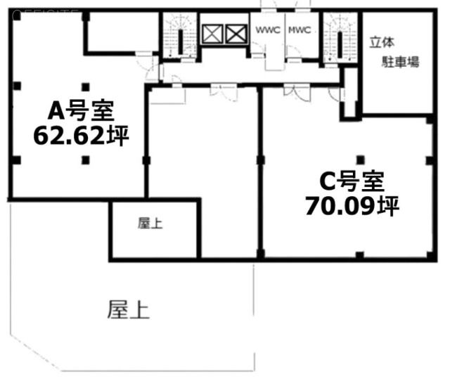 Jプロ高島台ビルC 間取り図