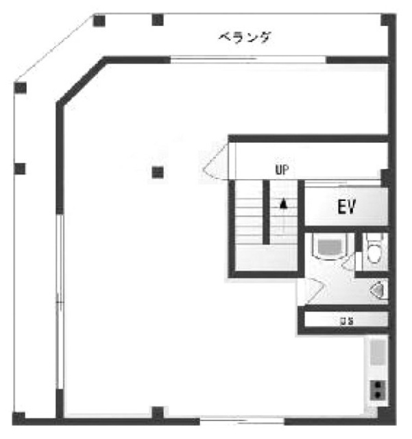 ガーベラ錦糸町ビル6F 間取り図