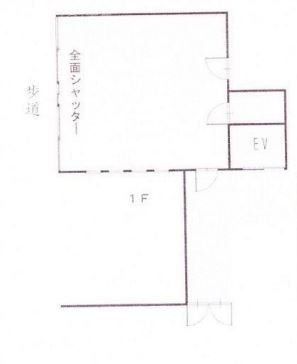 インクリースビル1F 間取り図