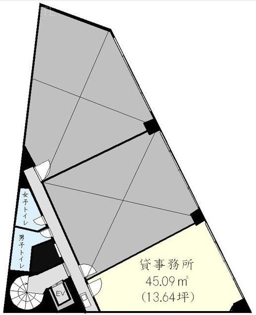 丸善大塚ビルA 間取り図